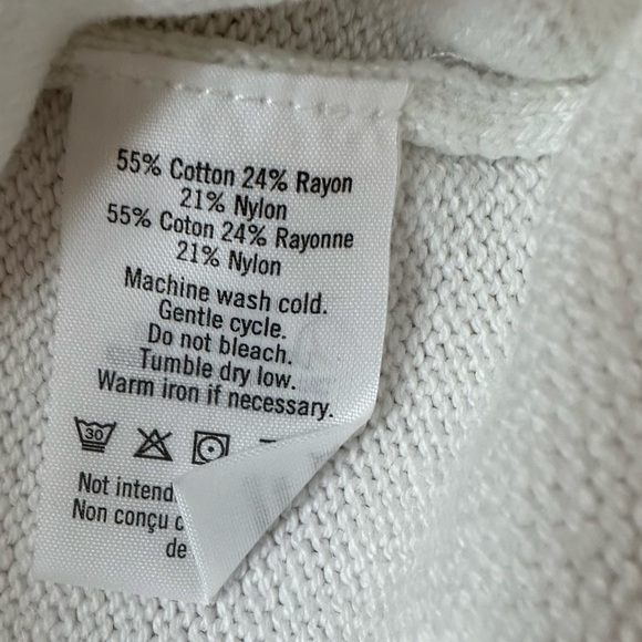 NWOT Janie and Jack white ruffle cardigan 3-6 months - Picture 3 of 4